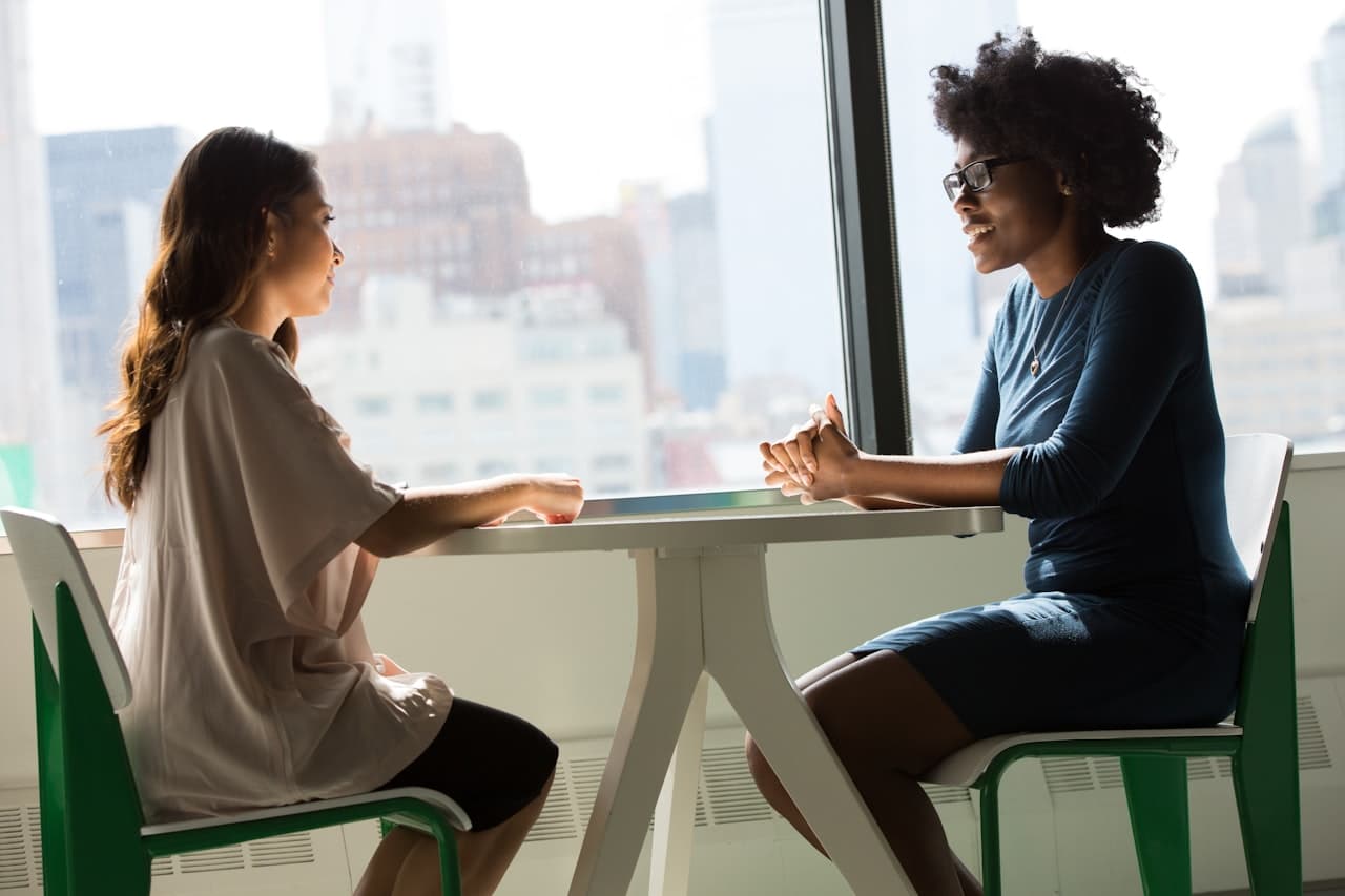 Business professionals reviewing proposals